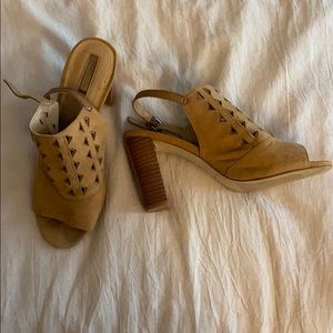 Suede Tahari Pumps